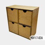 Cajonera de 4 cajones Mod 17-02