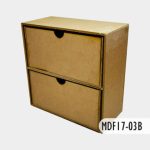 Cajonera de 2 cajones Mod 17-03