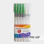 Pluma pincel acuarela 6 piezas