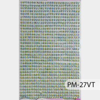 PLANTILLA CRISTALES M-27 VERDE TORNASOL