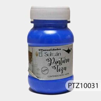 Pintura a la Tiza #31 Azul Caribe