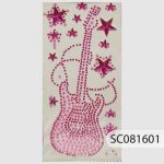 PLANTILLA CRISTALES GUITARRA 08X16 CM