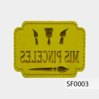 SELLO MIS PINCELES ALTO RELIEVE